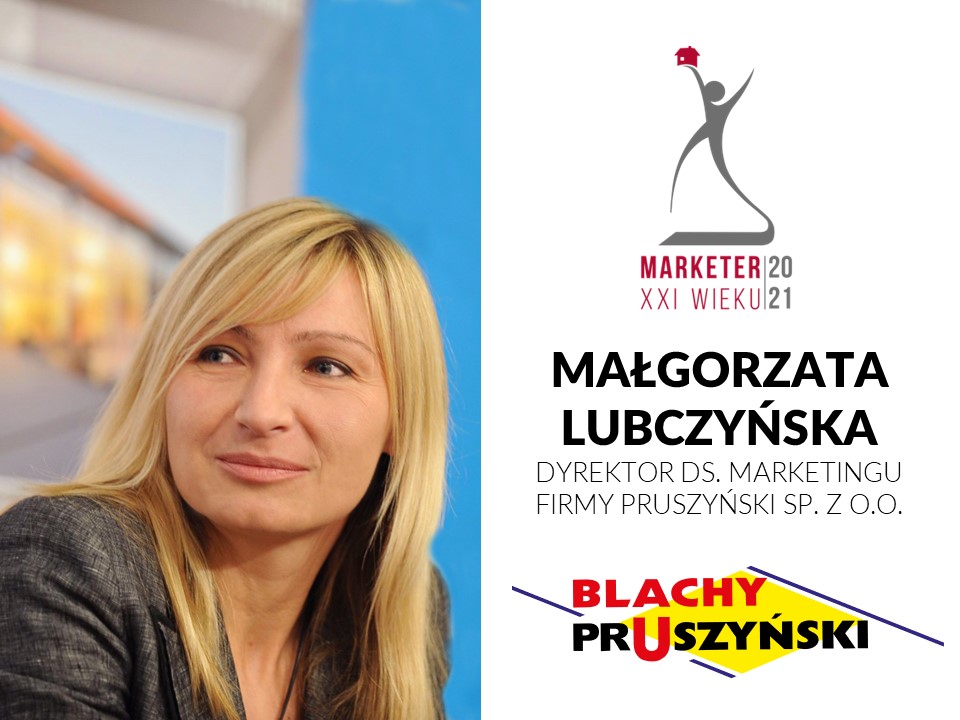 Małgorzata Lubczyńska MARKETEREM XXI WIEKU 2021