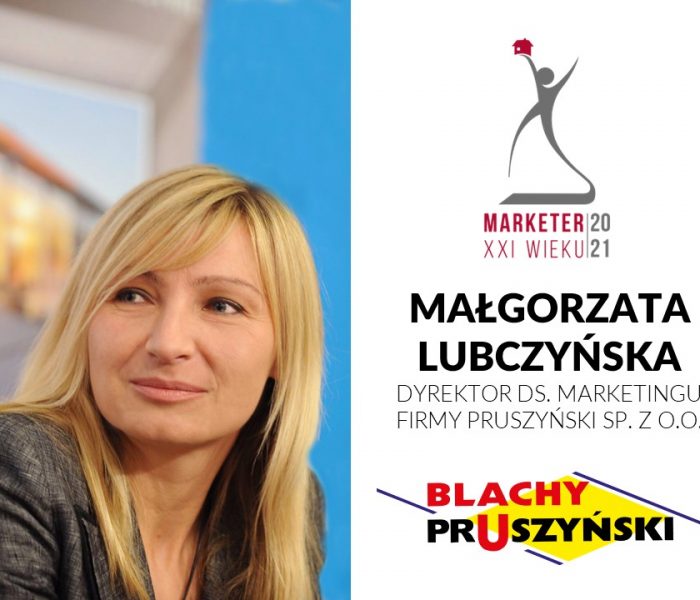 Małgorzata Lubczyńska MARKETEREM XXI WIEKU 2021