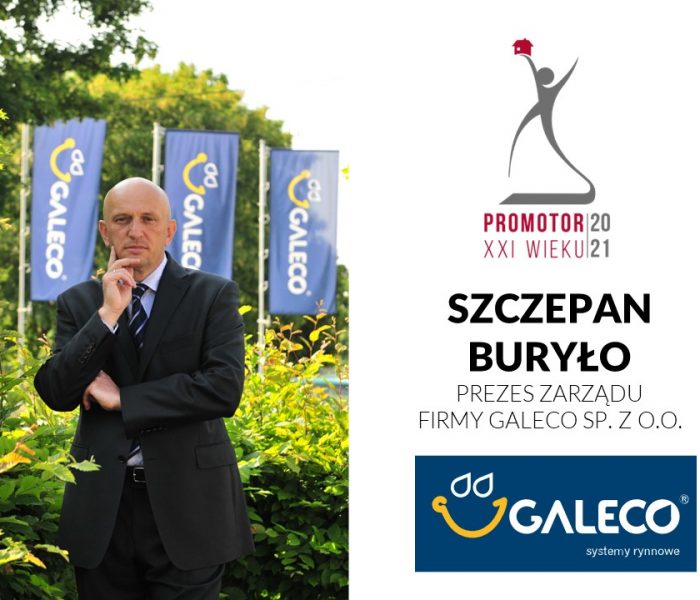 Szczepan Buryło PROMOTOREM XXI WIEKU 2021